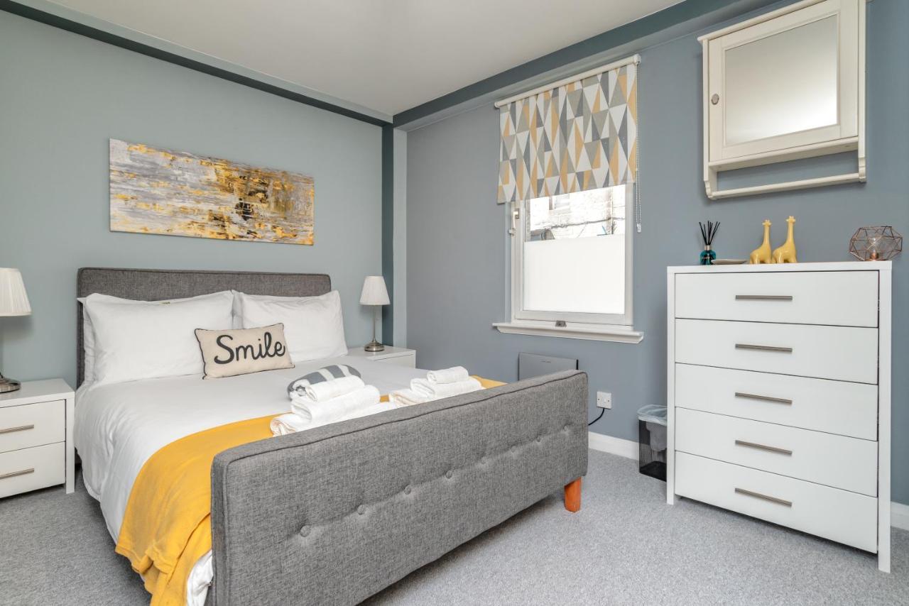Ferienwohnung Historic Location, Private Parking, Ground Floor Luxury Flat Aberdeen Exterior foto