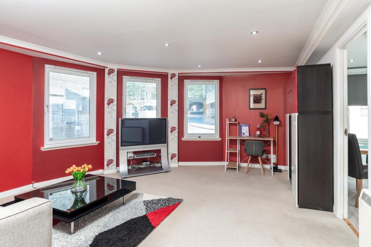 Ferienwohnung Historic Location, Private Parking, Ground Floor Luxury Flat Aberdeen Exterior foto