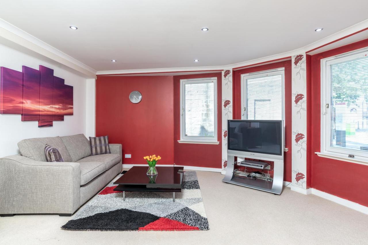 Ferienwohnung Historic Location, Private Parking, Ground Floor Luxury Flat Aberdeen Exterior foto