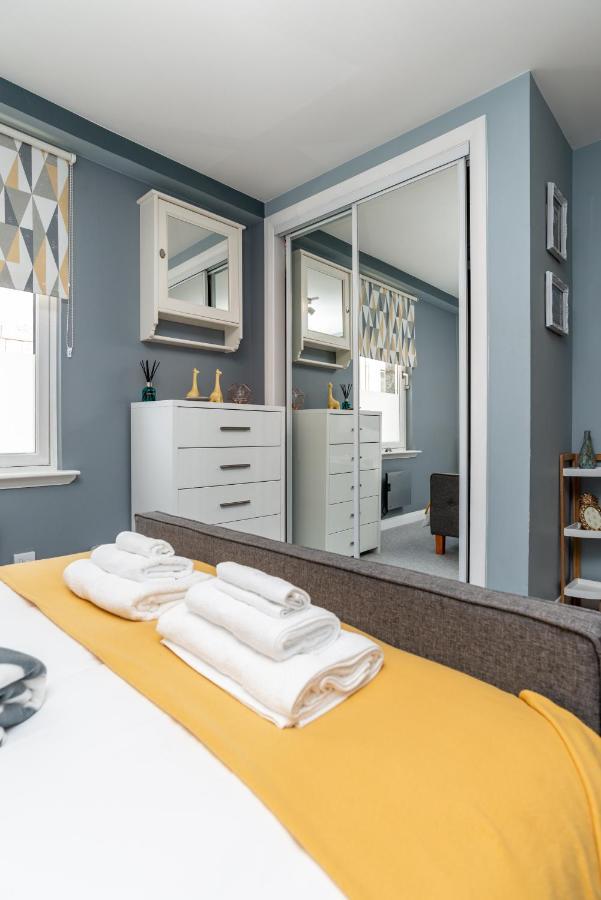 Ferienwohnung Historic Location, Private Parking, Ground Floor Luxury Flat Aberdeen Exterior foto
